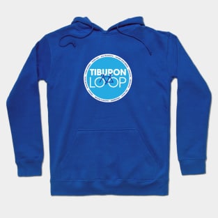 Tiburon Loop blue circle Hoodie